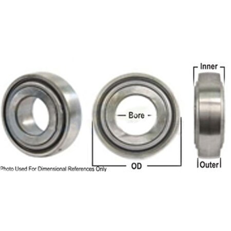 Aftermarket Disc Bearing Spherical, Round Bore, PreLube A-W208PPB23-I-AI
